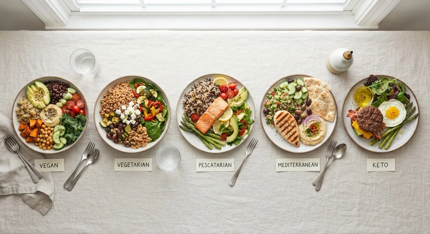 Eating Pattern Approaches at a Glance: A Side-by-Side Framework Overview