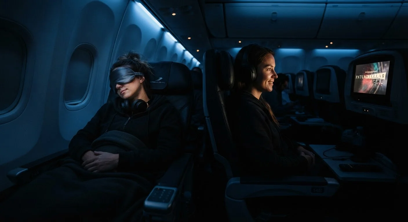 Screen Time and Rest: Weighing In-Flight Entertainment Against Sleep