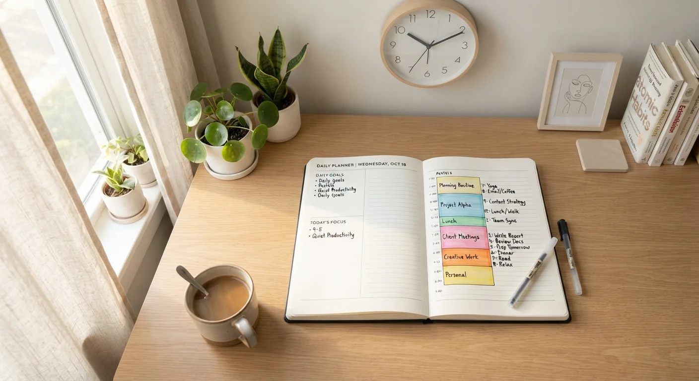The Trade-Offs of a Highly Structured Day