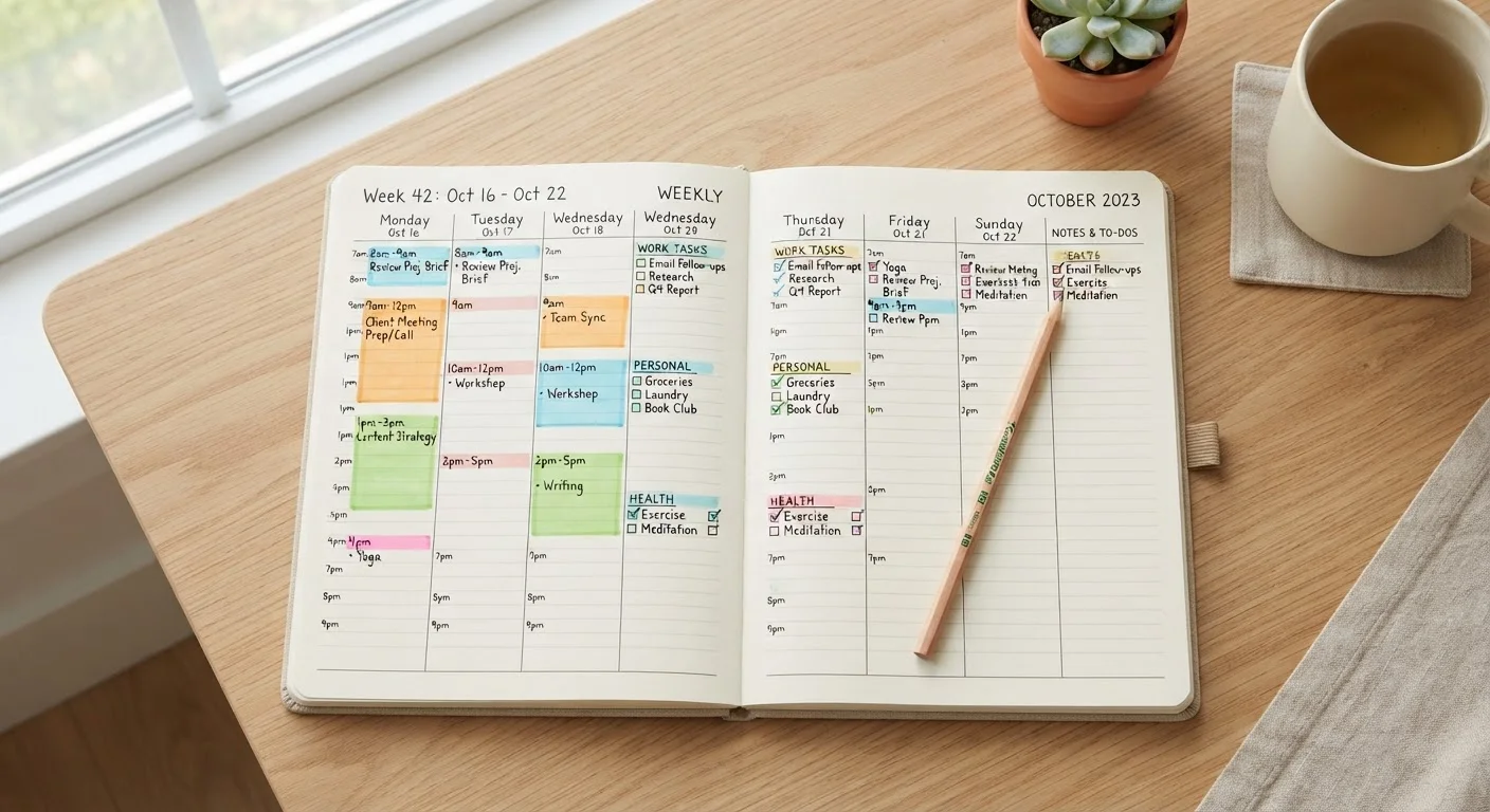 Time-Blocking vs. Task Batching: Two Approaches to Organising Your Day